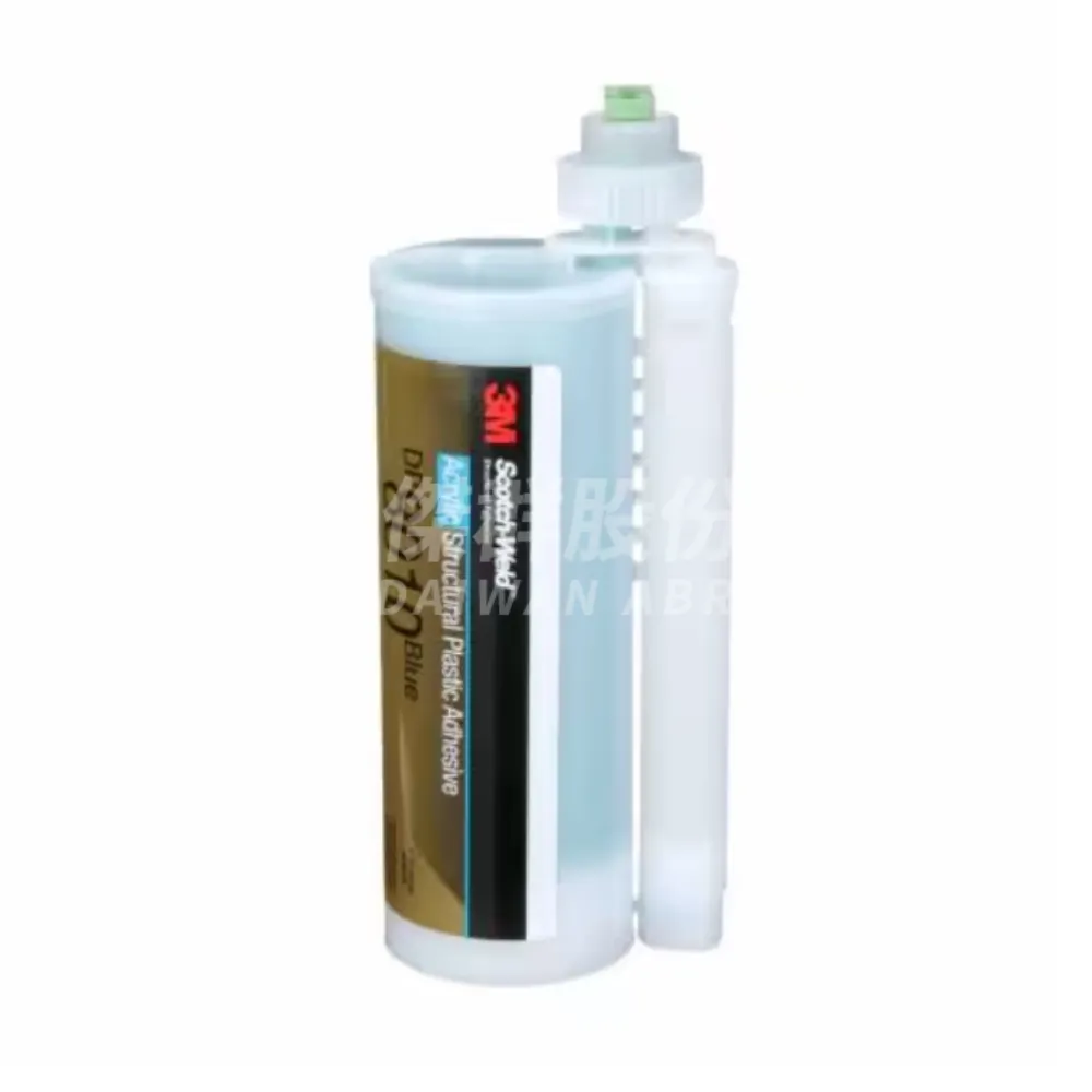3M™ Scotch-Weld™ 雙管型壓克力結構膠 DP-8010, 藍色, 490 ml, 6/CS